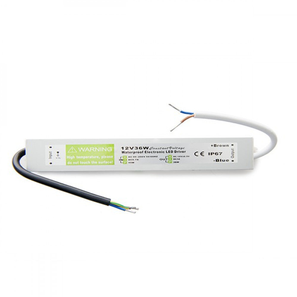 Transformador LED 30W 230Vac/12Vdc Ip67 Ip67