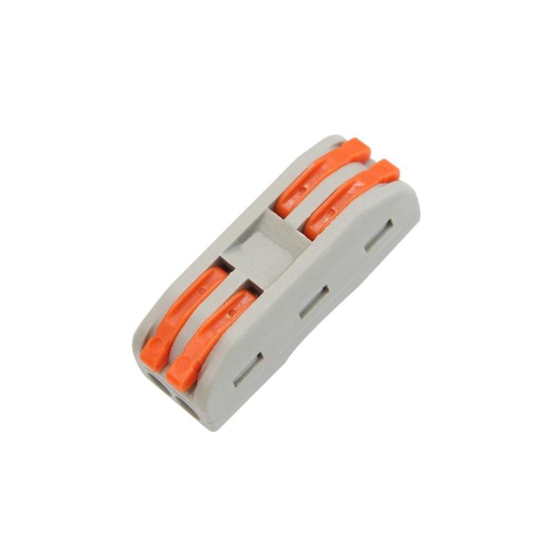 Pack 10 Conectores Rápidos 2 Entradas e 2 Saídas SPL-2 para Cabo Eléctrico 0,08-4mm².