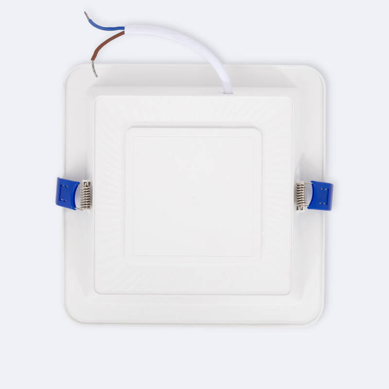 Placa LED 6W Quadrada SOLID Corte 110x110 mm