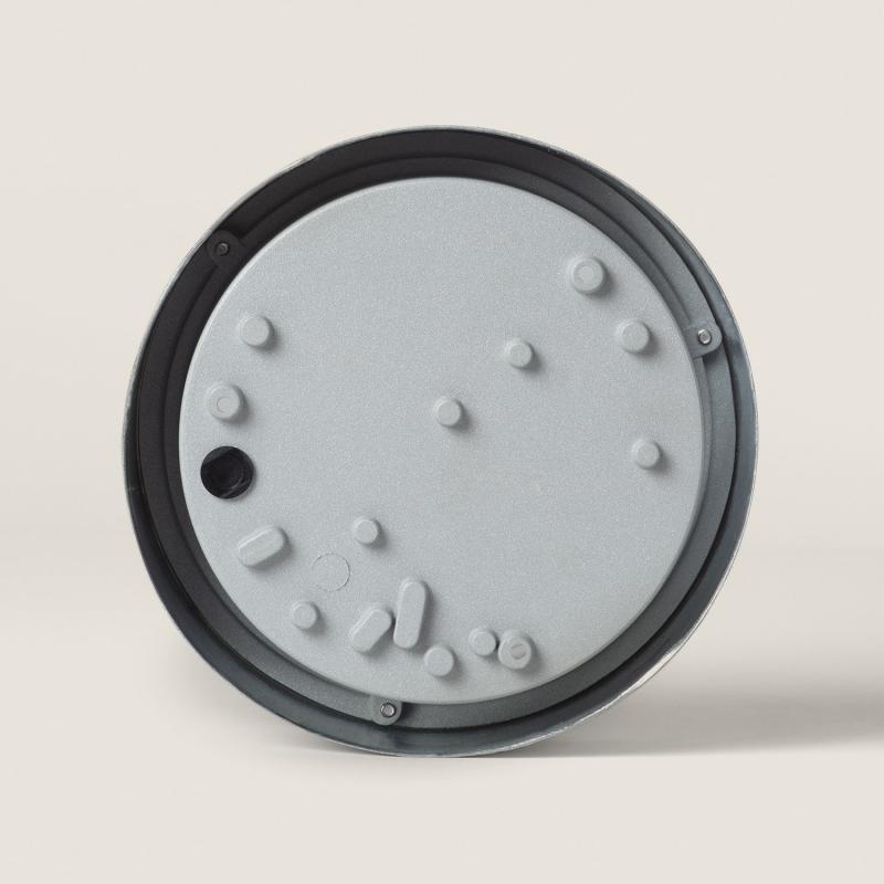 Plafon Circular para Exterior Ø200 mm Hublot Aço Galvanizado Coastal Fjord
