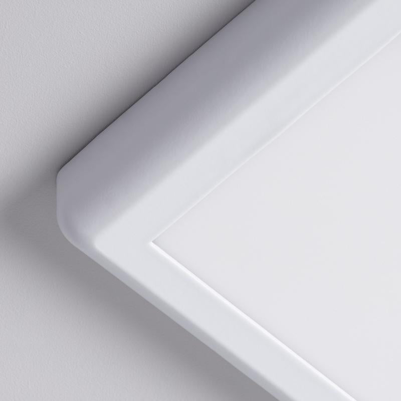 Plafón LED 12W Quadrado Metal 178x178 mm Design White
