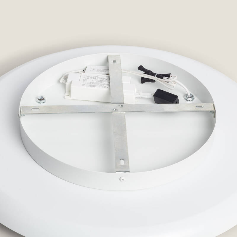 Plafon LED 30W Circular Metal Ø500 mm CCT Seleccionável Telmor