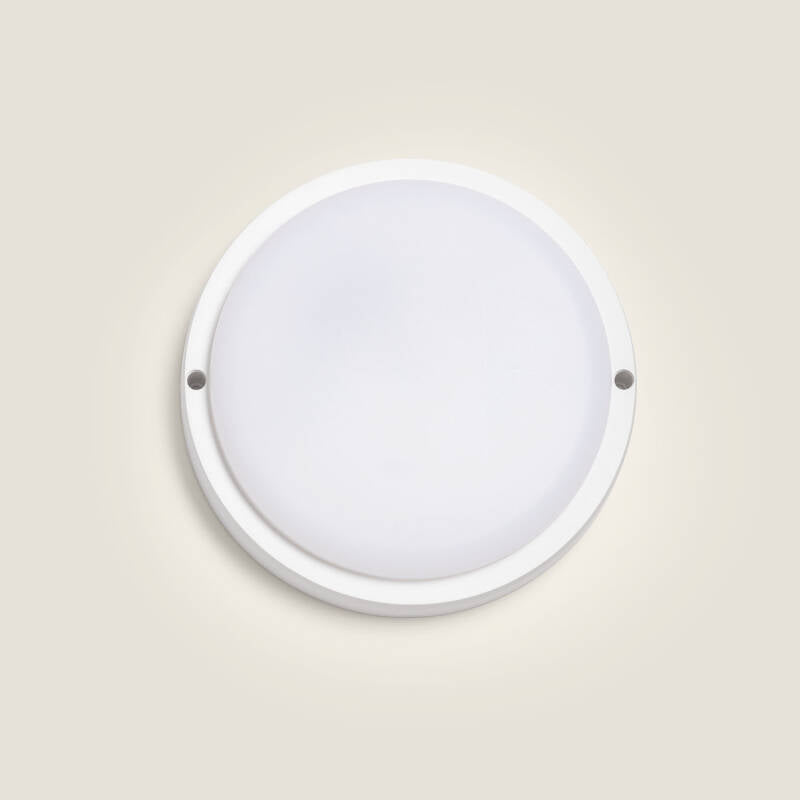 Plafon LED Circular para Exterior Ø175 mm IP65 Hublot White