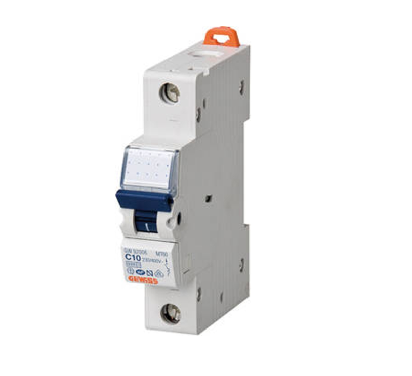 Disjuntor MT 1P C16 6.000A/10kA 1M GEWISS #92007