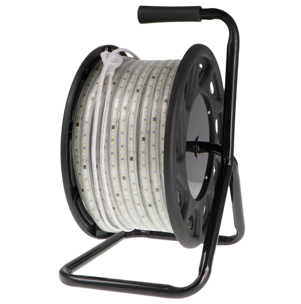 O rolo conduziu o trabalho 15W/m 1500Lm/M da tira 220V SMD com bobina - 50 medidores
