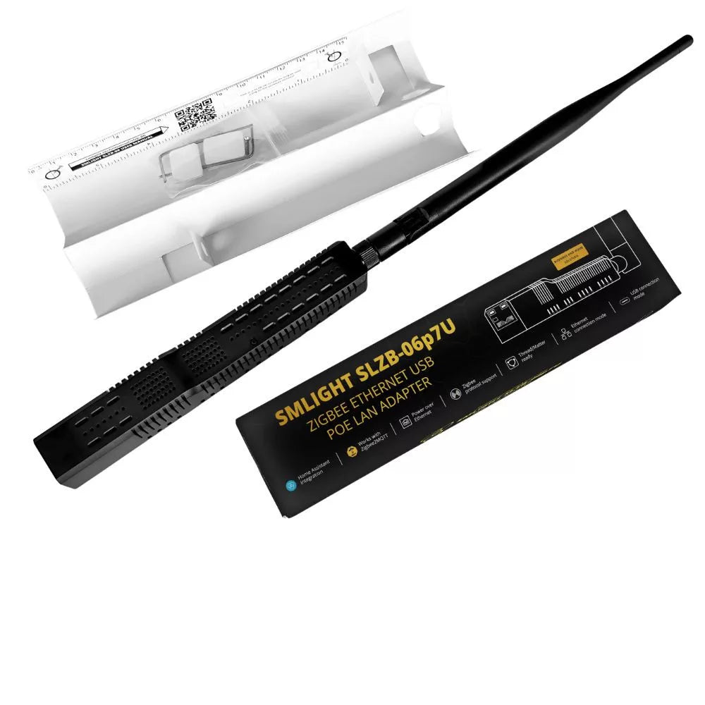 SMLIGHT SLZB-06P7U – Zigbee, Ethernet, PoE, USB, Wi-Fi adapter (CC2652P7)