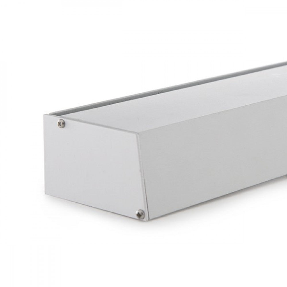 Perfil Alumínio Para A Tira LED Led Prateleiras Vidro Espessura 8Mm - Alojamento Do Transformador X 2M