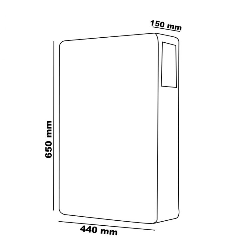 Bateria Solar Lítio Felicity Solar LUX-E-48100LG04 5kWh