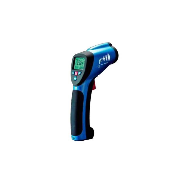 Termómetro digital infravermelho com guia laser (-30 °C a +500 °C)