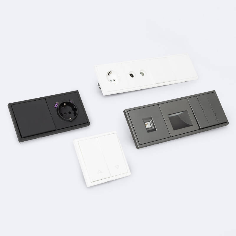 Tomada Final TV + Satélite Luxe 990