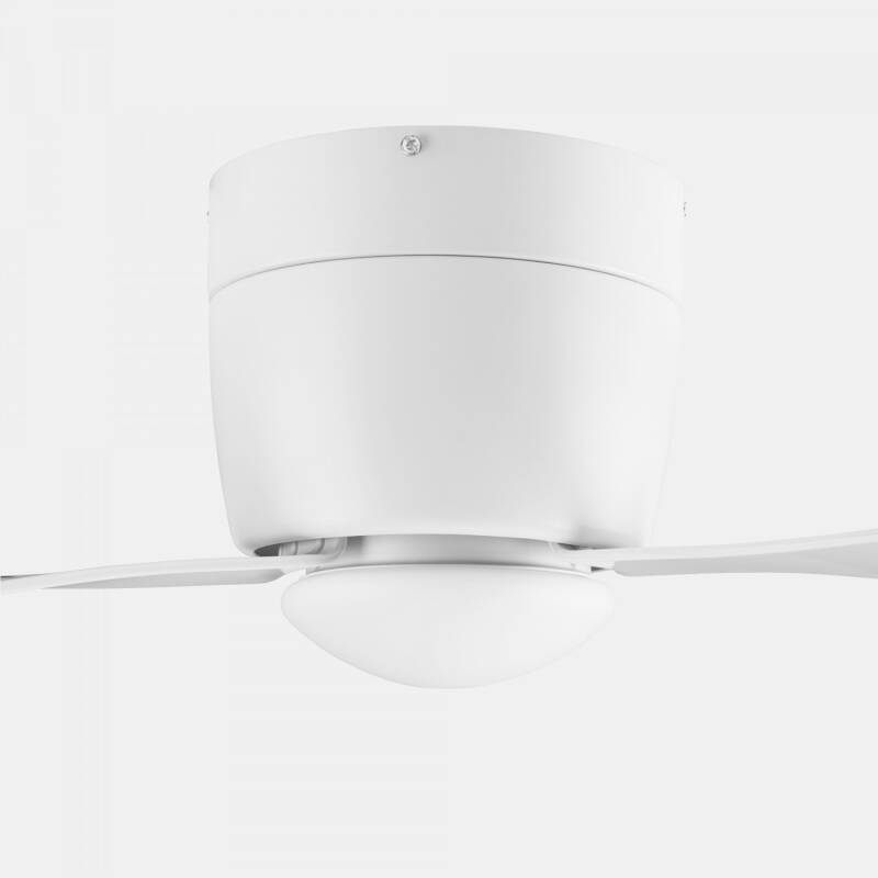 Ventoinha de Teto Silenciosa Bora Branca 98.8cm Motor DC LEDS-C4 30-7973-14-F9