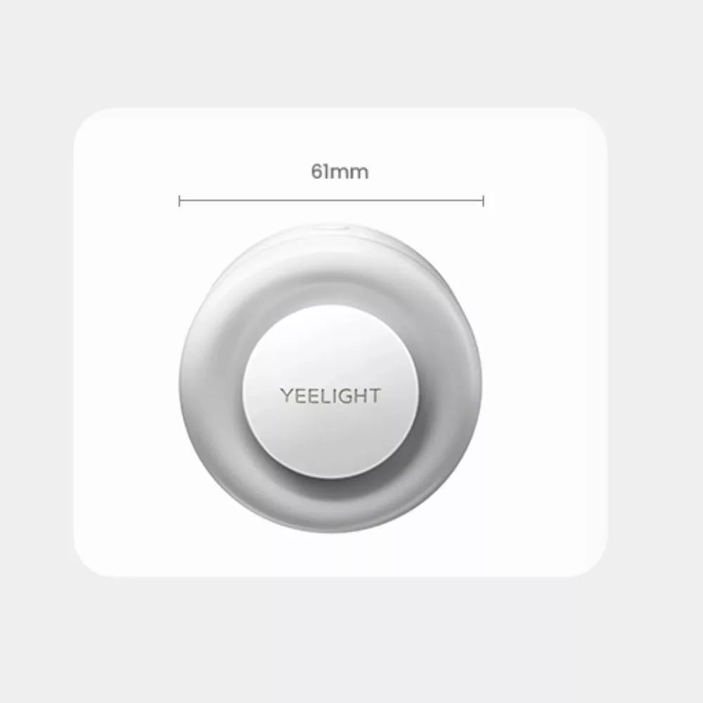 Yeelight Plug-in Light Sensor Nightlight Lite, parede socket plug-in night light com light sensor (YLYYD-0021)