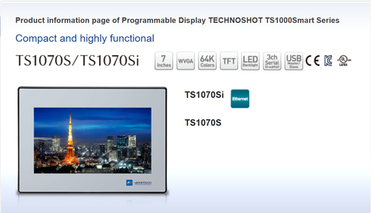 Ts1070 / Ts1070SI Hmi Monitouch Hakko