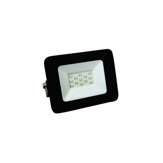 Projetor LED SMD 10W 100lm/W Preto 4500K
