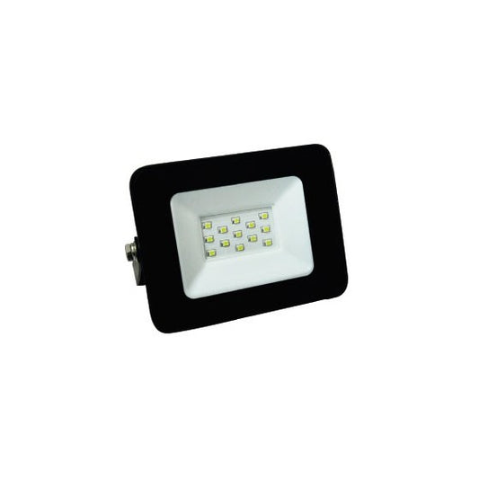 Projetor LED SMD 10W 100lm/W Preto 4500K