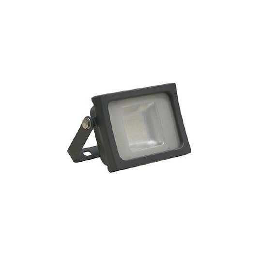 Projetor LED SMD 10W Preto 120lm/W 4500K