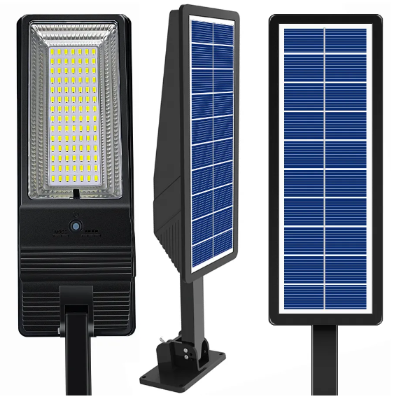 Luz LeD solar com 138LED regulável com controle remoto