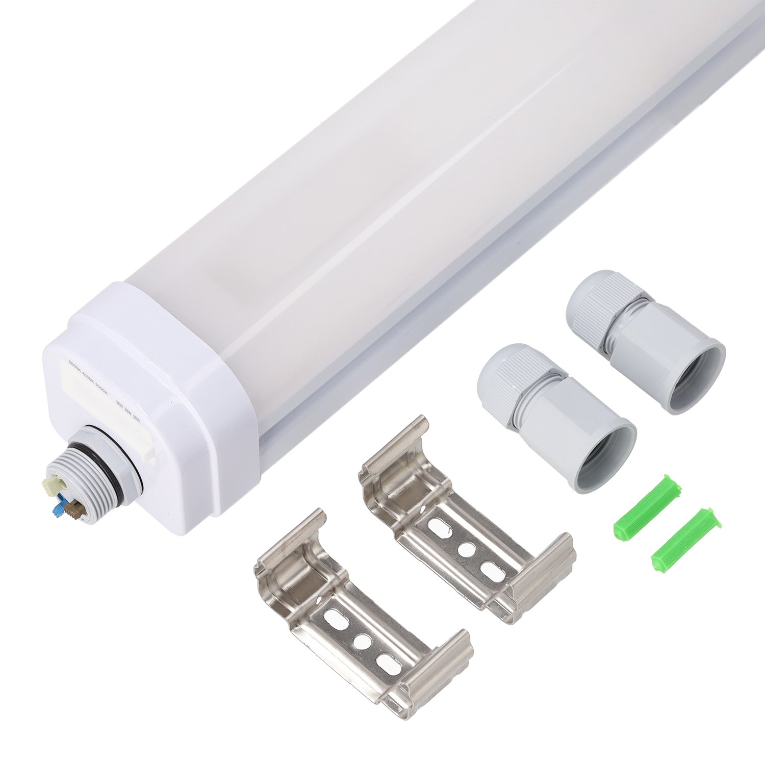 Philips IP66 Linkable Luminária LED à prova d'água 120 cm Potência ajustável (20/28 / 36 W) 160Lm / W CCT Tom de luz ajustável 3