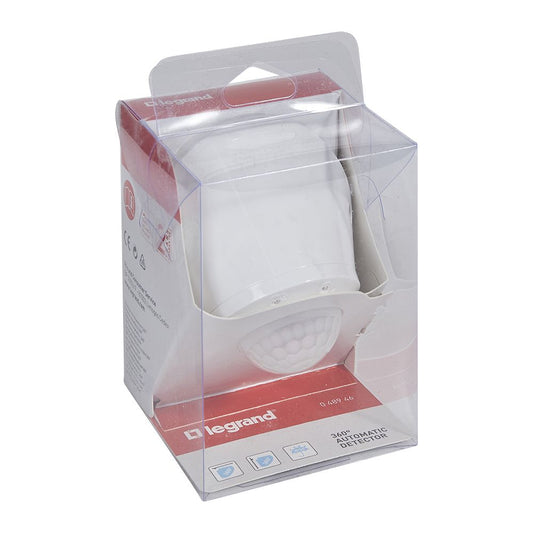 Detetor de movimento IV IP 55 270 instalação saliente parede ou teto BLISTER