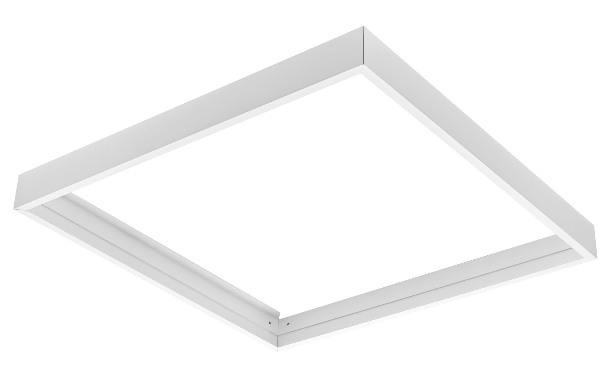LEDPanelRc2 Sq600-Superfície-Kit-WH