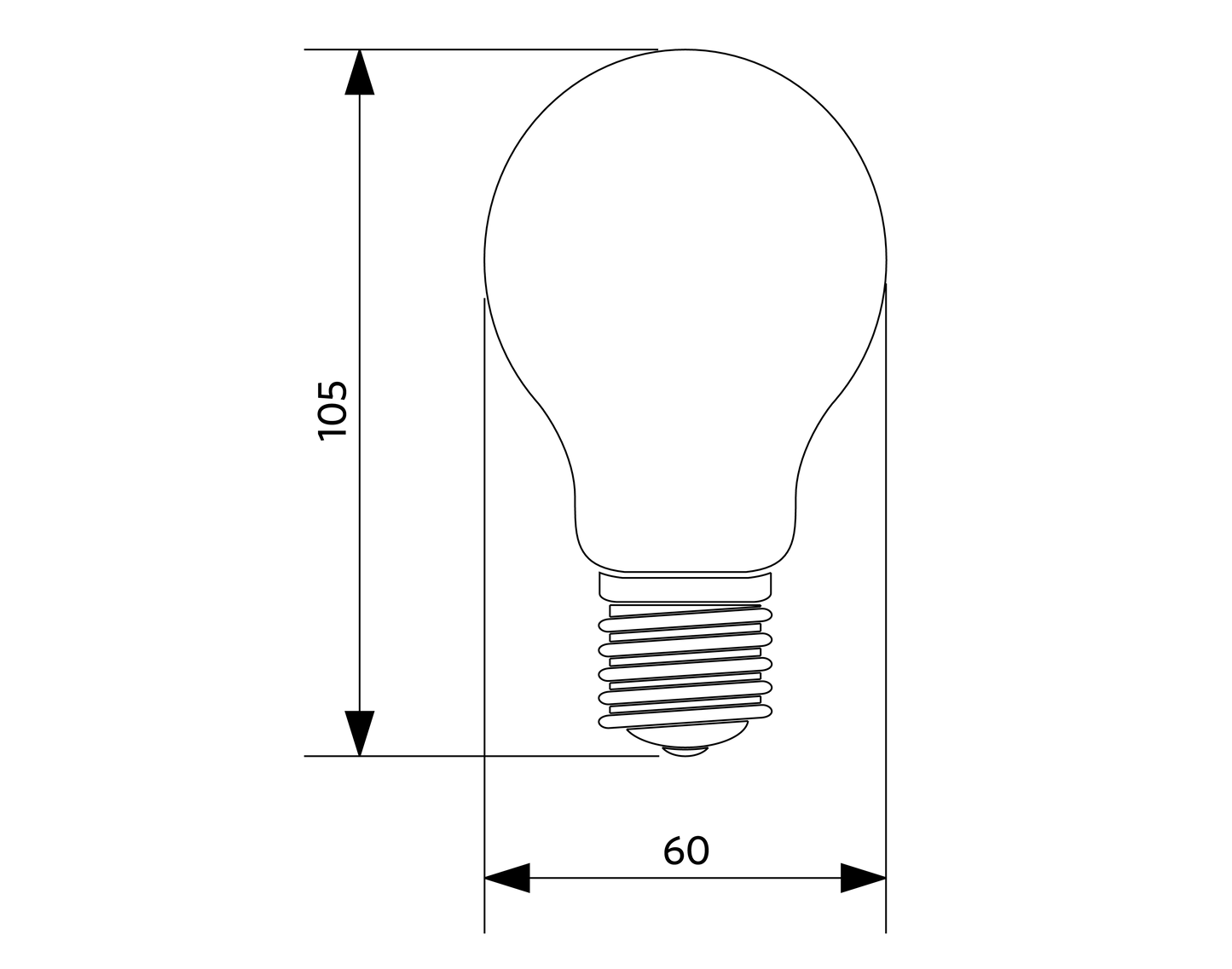 LED-E-A60-FILA-E27-7W-DIM-4000K-FR