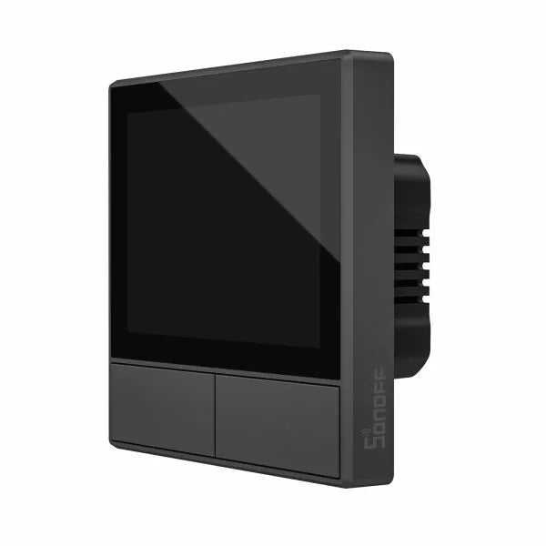Sonoff NSPanel 2-gang smart WiFi parede switch com LED painel, thermostat and smart scene switch feature