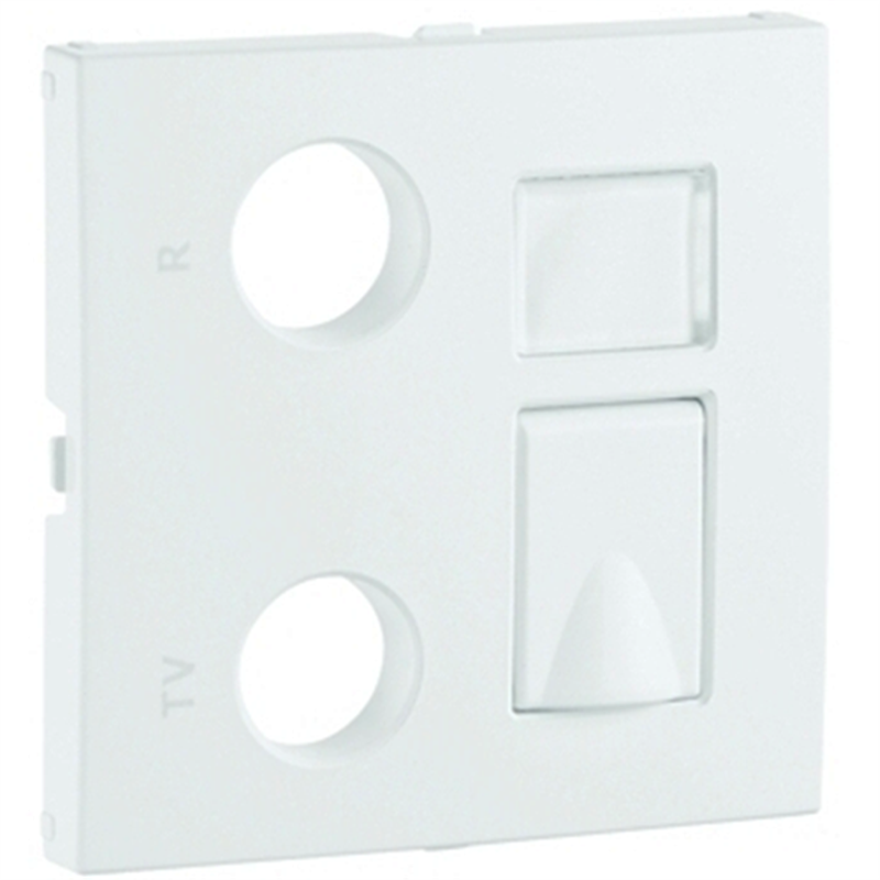 Centro p/ Tomada Mista R-TV/RJ45/FO 90774T Efapel