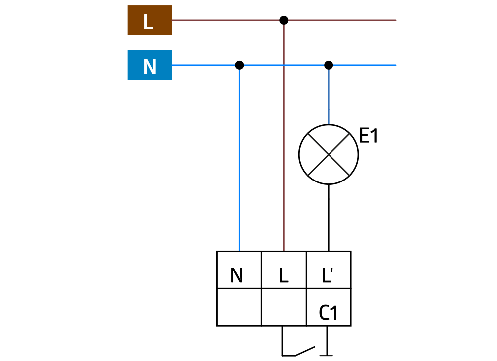 BEG 92197 PD3-1C-FC Detetor de movimento Montagem no tecto