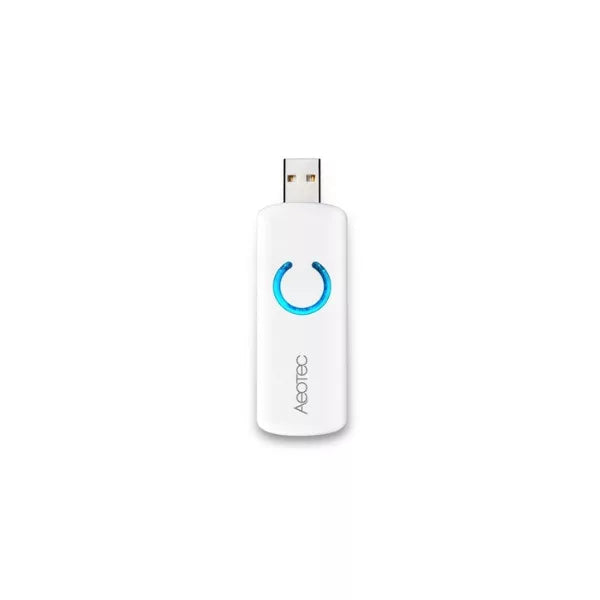Aeotec Z-Stick, an USB Z-Wave controller com battery, Gen5+ (ZW090)