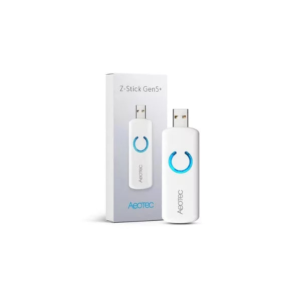 Aeotec Z-Stick, an USB Z-Wave controller com battery, Gen5+ (ZW090)