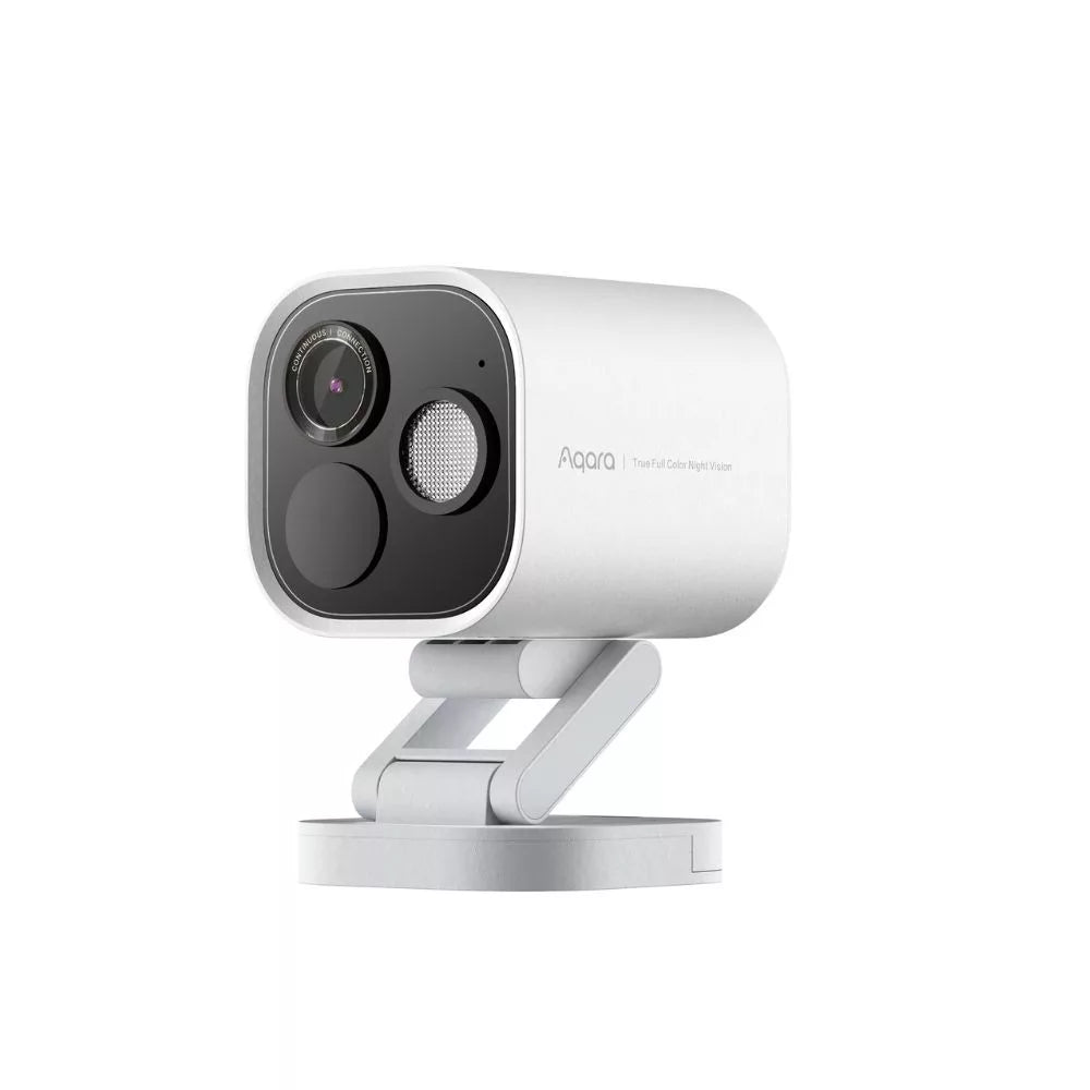 Aqara G5 Pro Camera hub, HomeKit Secure Video compatible camera com built-in Zigbee and Thread gateway, Wi-Fi version, branco
