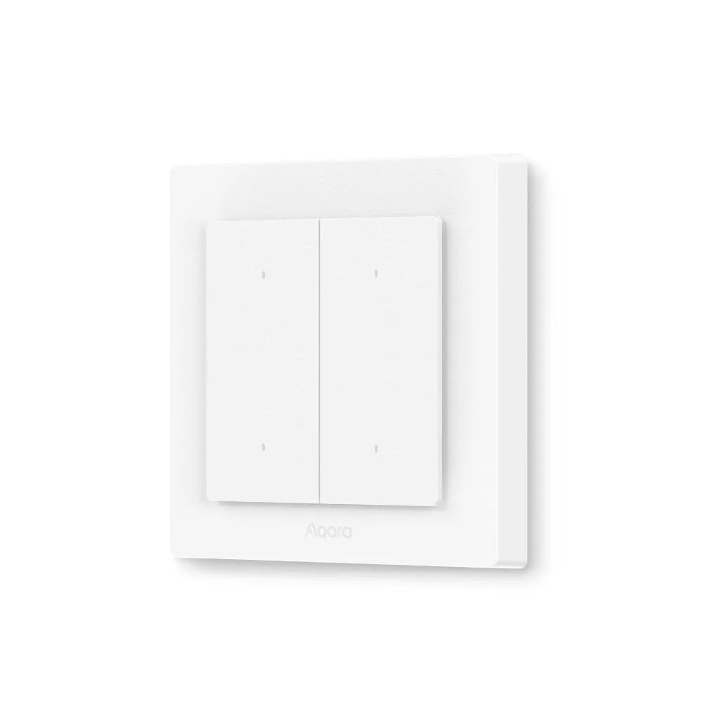 Aqara Light Switch H2 EU 2 channel / 4 buttons smart Zigbee + Thread parede switch