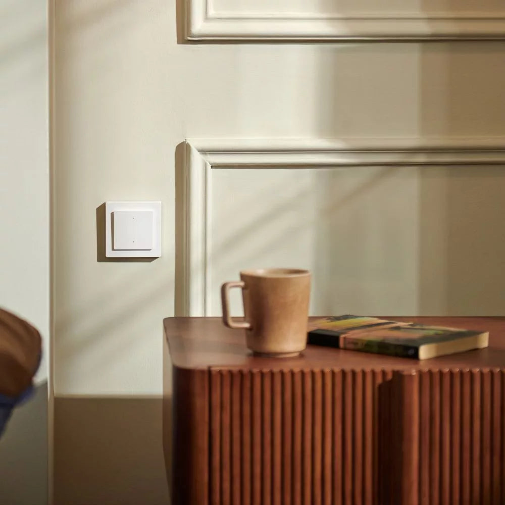 Aqara Light Switch H2 EU - 1 channel / 2 buttons smart Zigbee + Thread parede switch