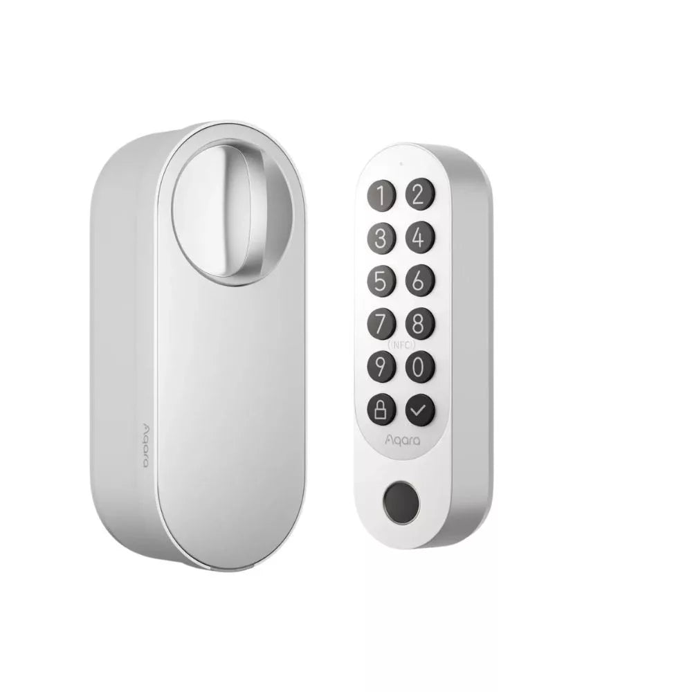 Aqara U200 smart retrofit door lock, Matter compatible, branco