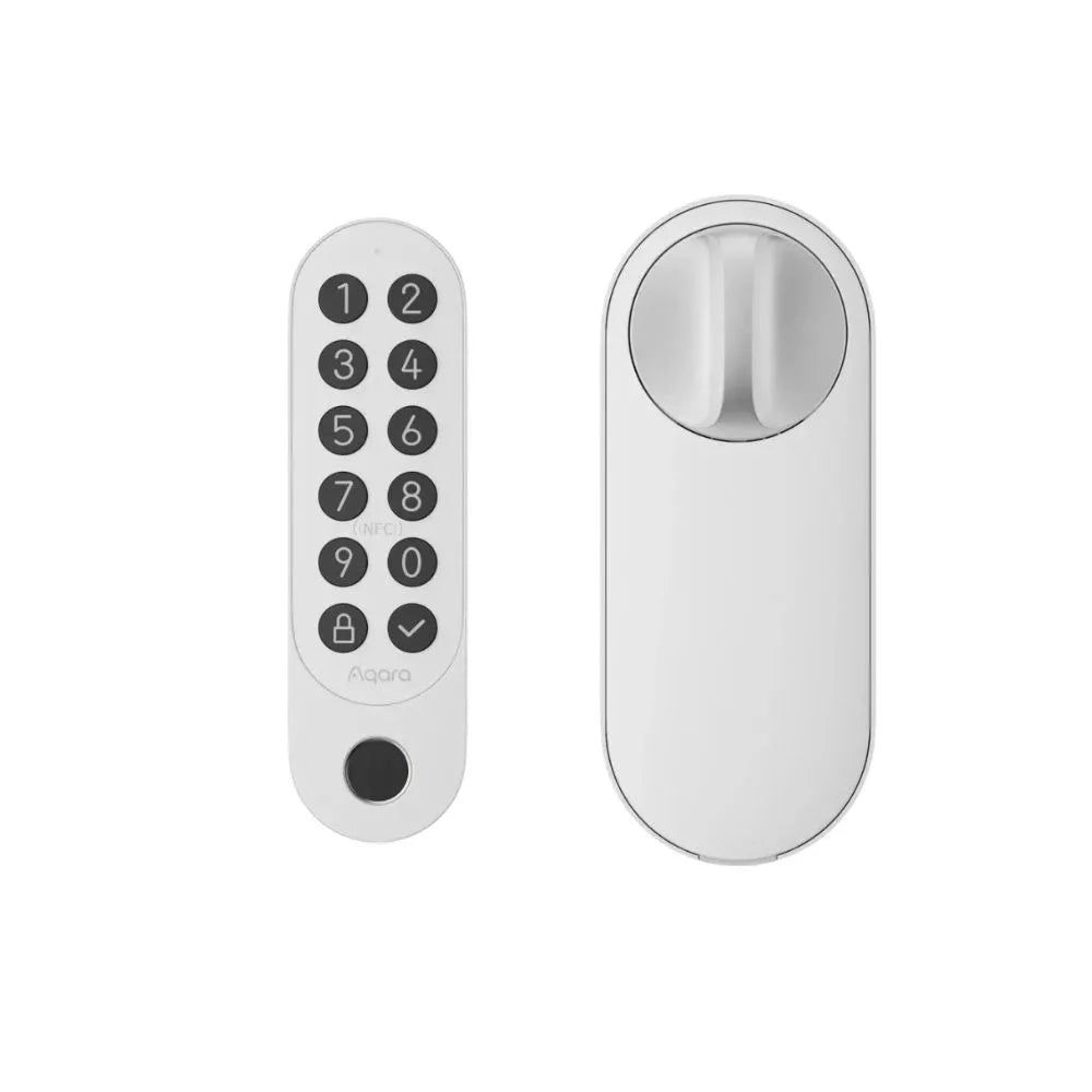 Aqara U200 smart retrofit door lock, Matter compatible, branco