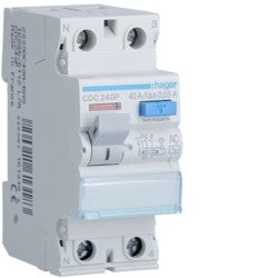 Interruptor Diferencial 2P 40A 30 mA CDC240P Hager