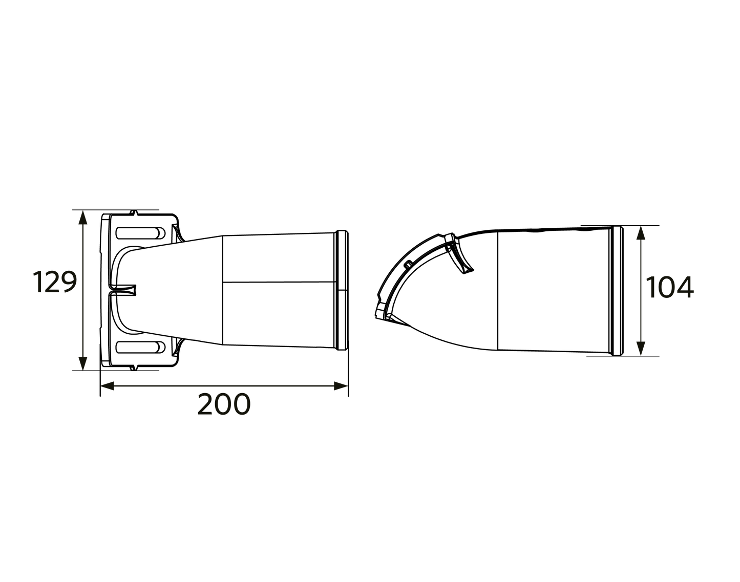 Pole Adapter-Road-St-P2-76mm