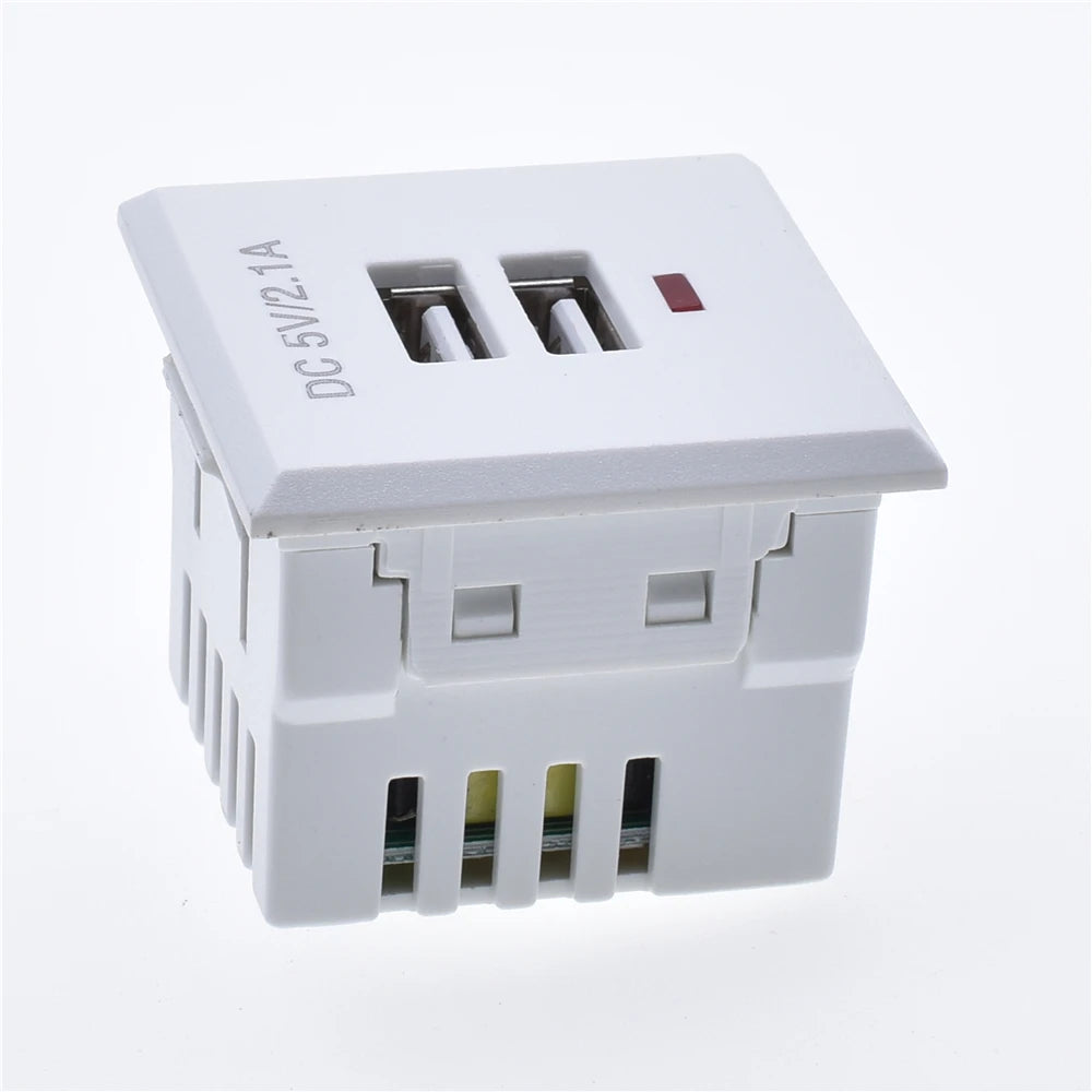 Transformador 5V para USB (2 portas)