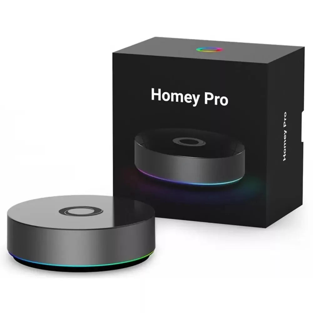 Homey Pro (2026) – professional local smart home hub, Wi-Fi, Zigbee, Z-Wave, Thread, Matter, RF433, IR