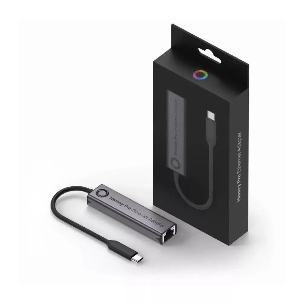 Homey Pro Ethernet adapter (accessory to Homey Pro hub)