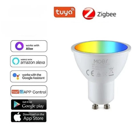 Lâmpada GU10 5W Zigbee 3.0