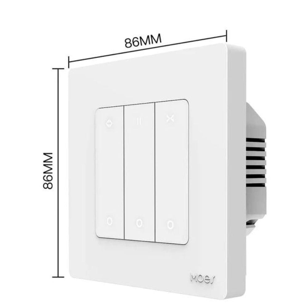 MOES Interruptor de Persiana\Estores Zigbee - Série Star Ring
