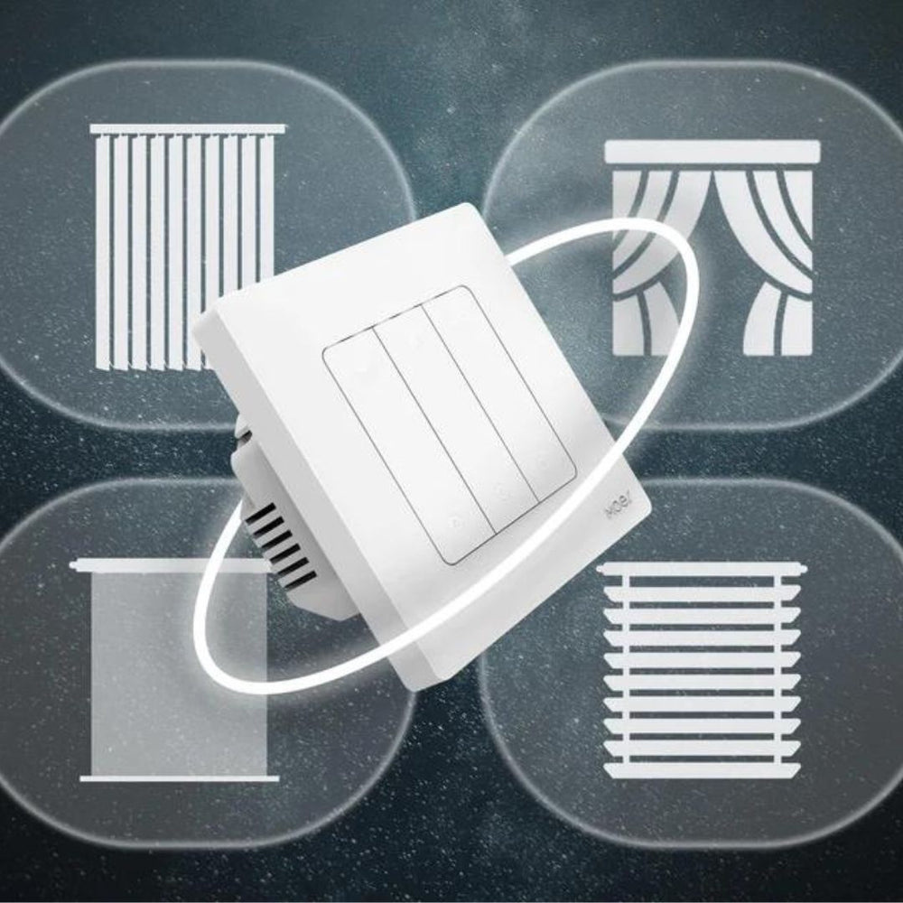 MOES Interruptor de Persiana\Estores Zigbee - Série Star Ring