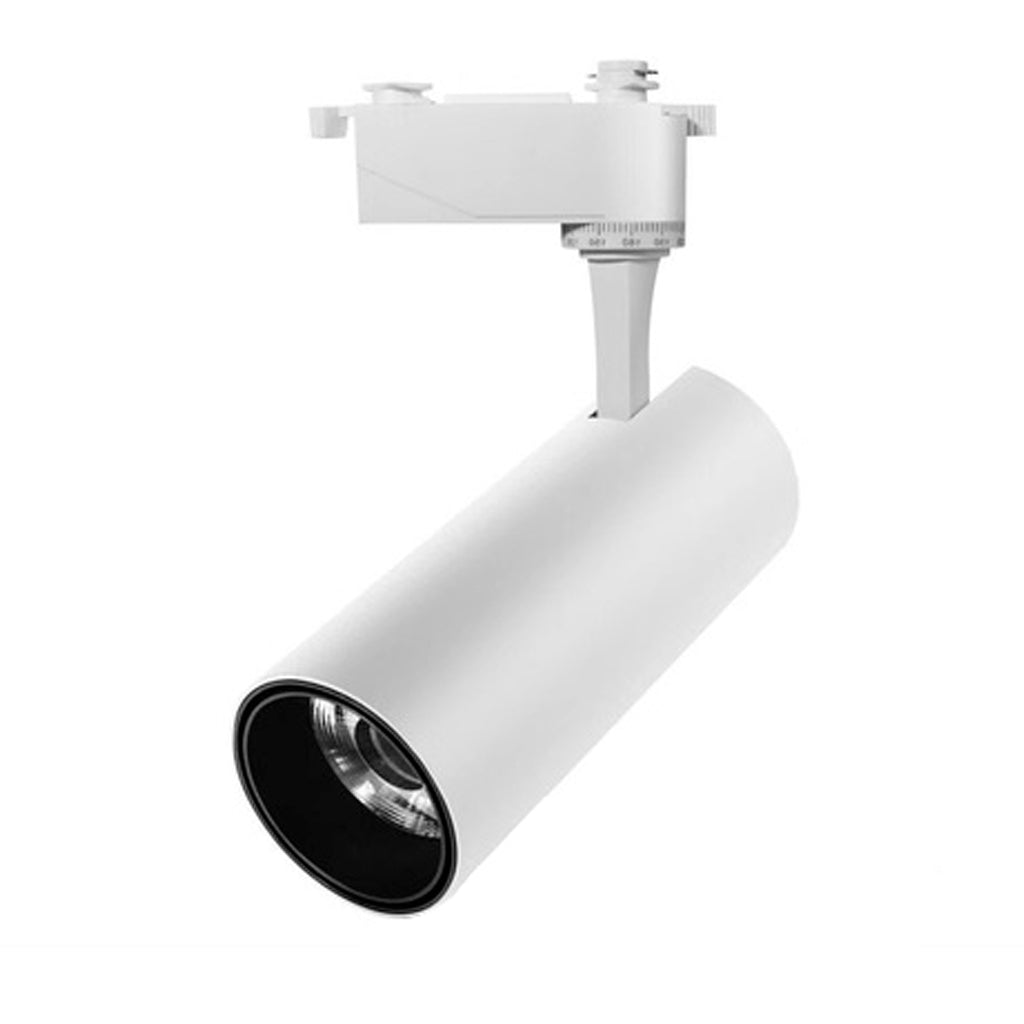 Projetor LED SHINEX 30w 4000k Branco – P/ Calha Monofásica/1 Circuíto