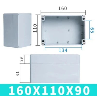 Caixa plástica impermeável F-type