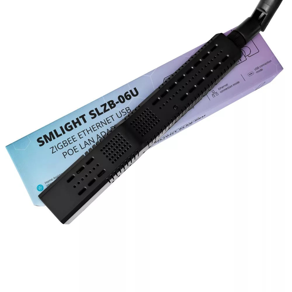 SMLIGHT SLZB-06U – Zigbee, Ethernet, PoE, USB, Wi-Fi adapter (CC2652P)