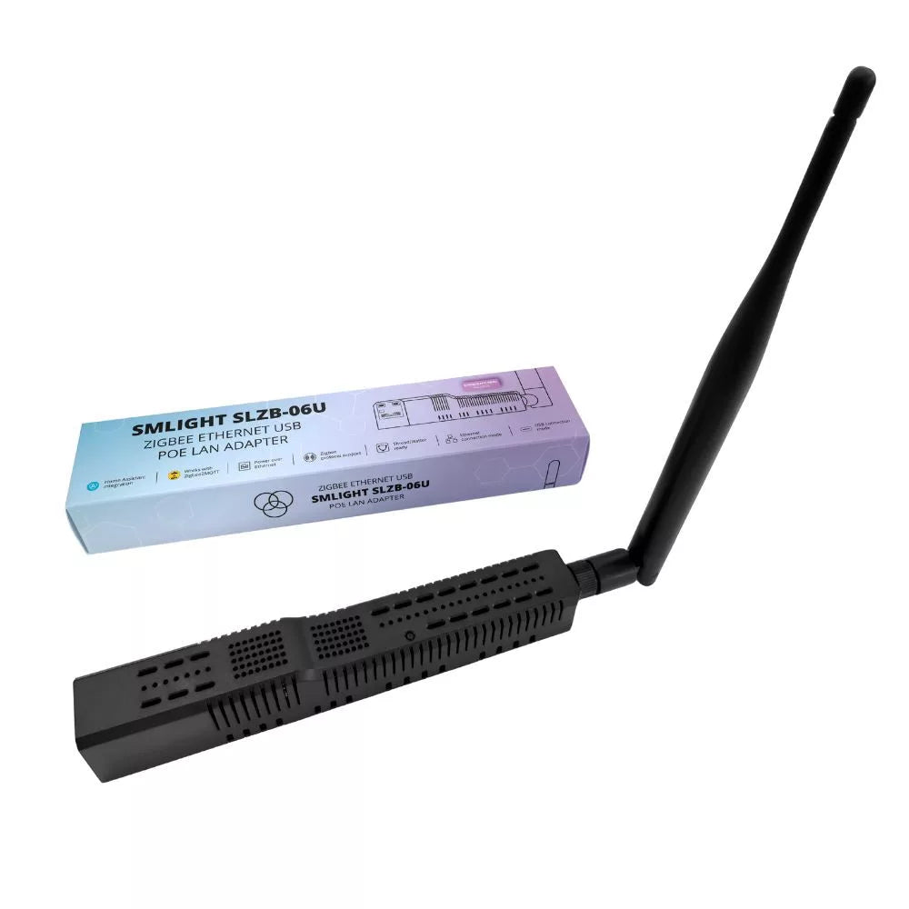 SMLIGHT SLZB-06U – Zigbee, Ethernet, PoE, USB, Wi-Fi adapter (CC2652P)
