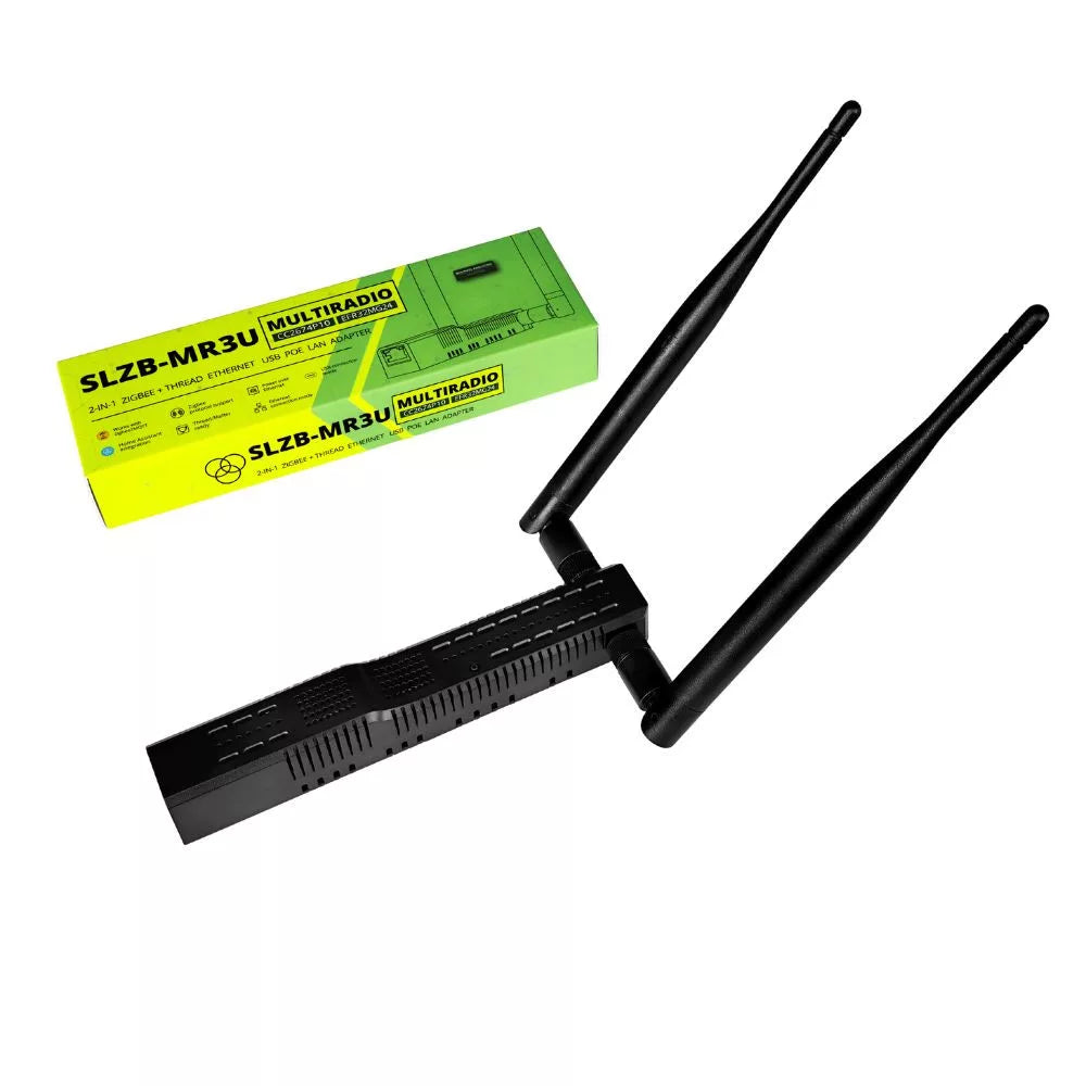 SMLIGHT SLZB-MR3U – Zigbee, Thread, Ethernet, PoE LAN, USB WiFi adapter (CC2674P10 + EFR32MG24)