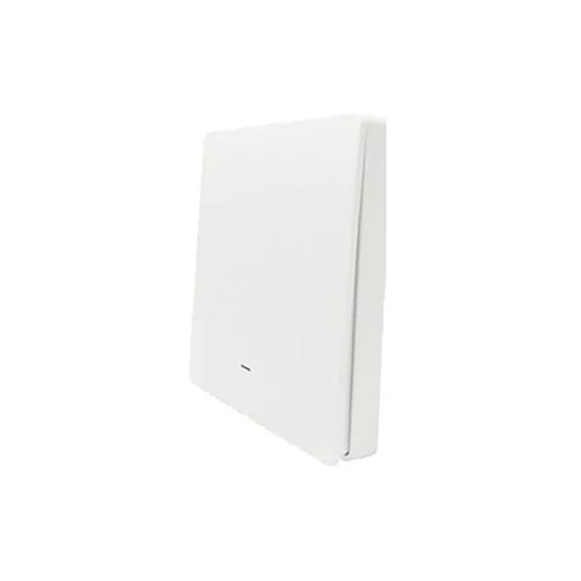 SmartWise BEREM1 Bluetooth (eWeLink-Remote) wireless switch com 1 button, branco push button front painel