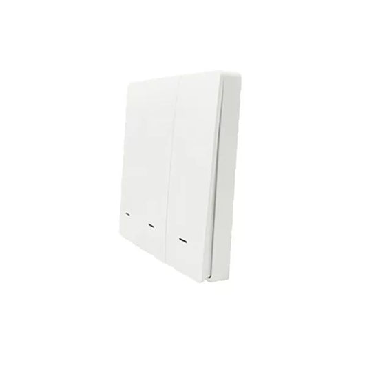 SmartWise BEREM3 Bluetooth (eWeLink-Remote) wireless switch com 3 button, branco push button front painel